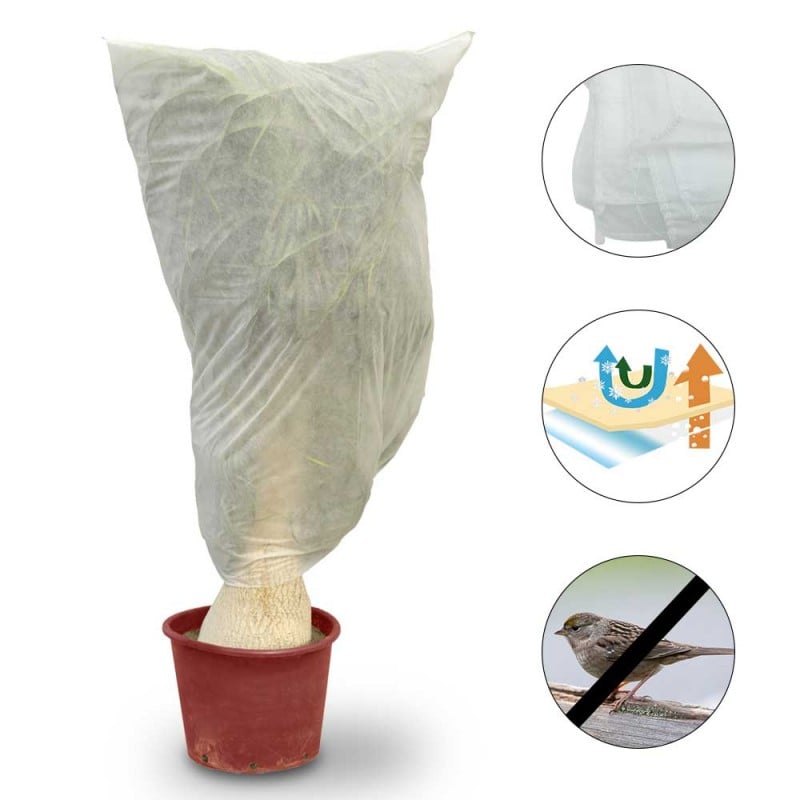 Voile hivernage blanc, 30 g/m2, protection plante, Nature Jardin