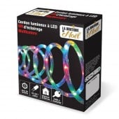 Guirlande lumineuse LED multicolore extérieure