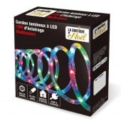 Guirlande lumineuse LED multicolore extérieure