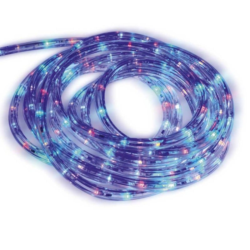 Guirlande tube led multicolore flexible 30 mètres, Cordon lumineux pas cher