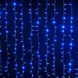 Rideau solaire lumineux à LED animé 5 fonctions 200 x 200 cm (3)