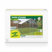 Enclos poulailler Volière extérieur 6 m2 (3)