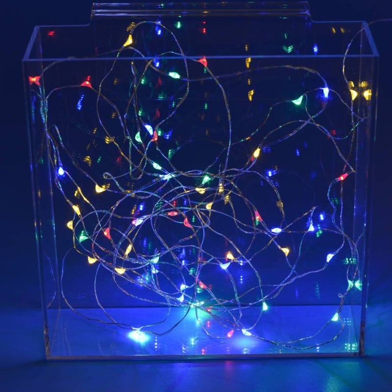 Guirlande lumineuse led fil cuivre électrique (5)