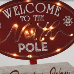 Panneau village du Pôle Nord (1)