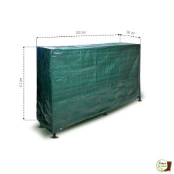 Bâche de protection spéciale serre bûches (1)