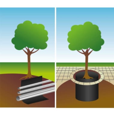 Barrière anti rhizome, racines, bambous rouleau de 5 mètres (5)