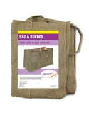 Sac à bûches en toile de jute