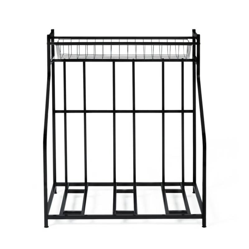 Râtelier à vélo avec panier de rangement (2)