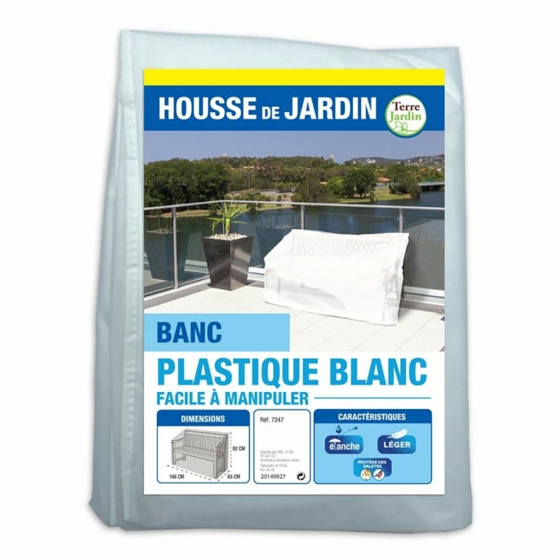 Housse de protection pour banc de jardin 2 places 80x130x80 cm - HORNBACH