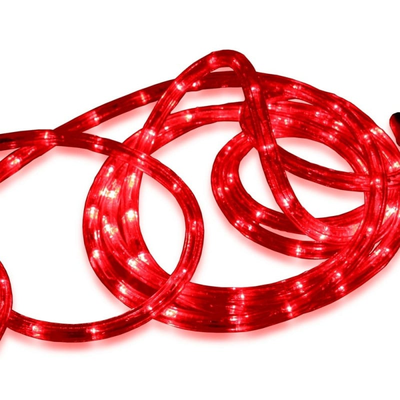 Guirlande lumineuse LED multicolore extérieure