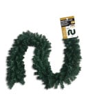 Guirlande de Noël géante en sapin artificiel 275cm - 300 branches - Déco intérieure et extérieure