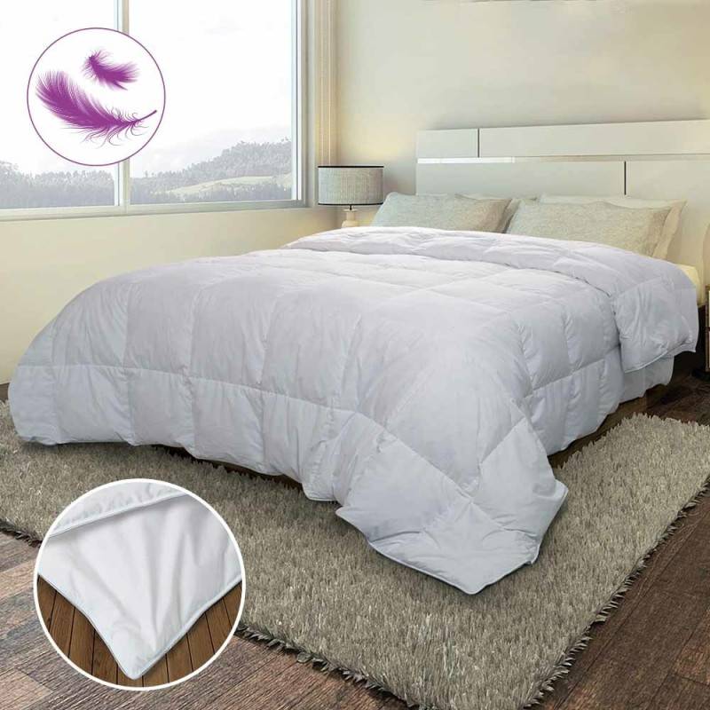 Couette de lit plume d'oie (3)