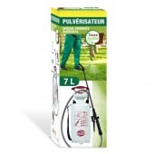 Relaxdays Pulvérisateur Universel Manuel 2L, Jet réglable, pour Eau et  désherbant, brumisateur Jardin, Blanc et Vert : : Jardin