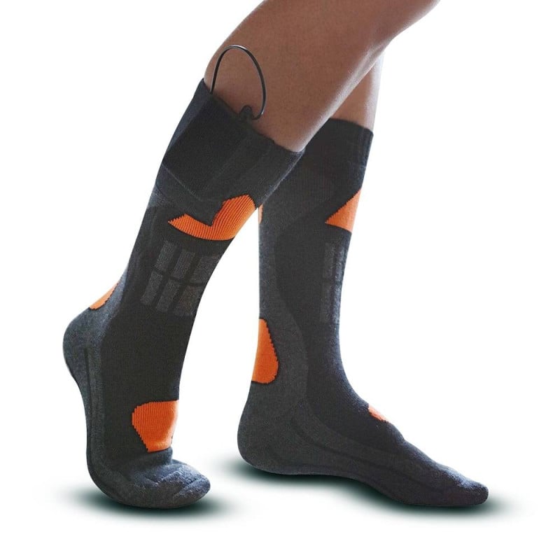 Chaussettes chauffantes à piles (1)
