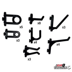 Crochets pour panneaux muraux- Lot de 30 (1)