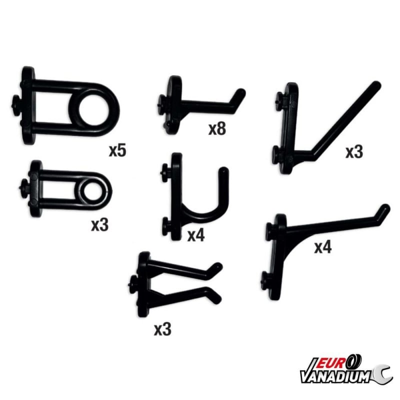 Crochets pour panneaux muraux- Lot de 30 (1)