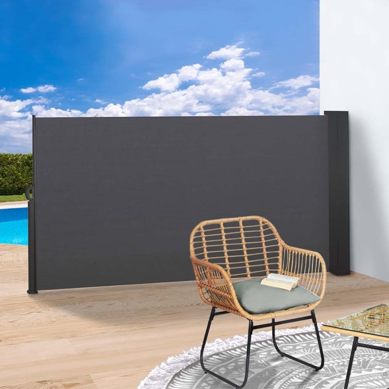 Paravent extérieur rétractable 1,8 x 4 m (6)