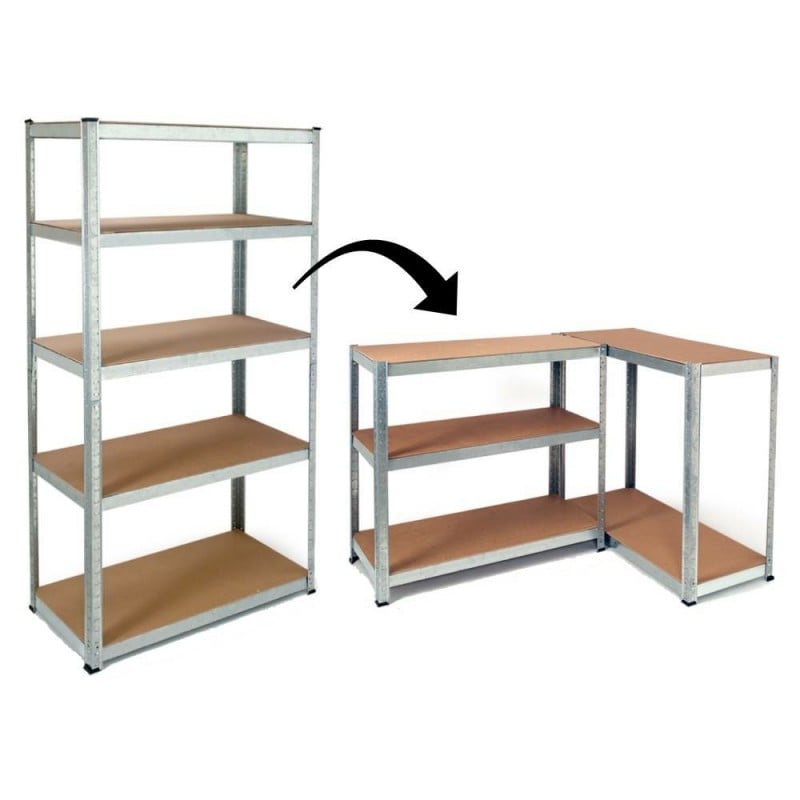 Etagere modulable en metal pour garage et atelier