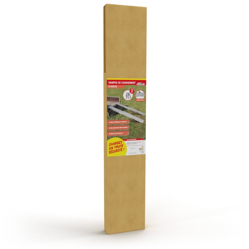 Rampe de chargement pliable en acier - Par 2 (4)