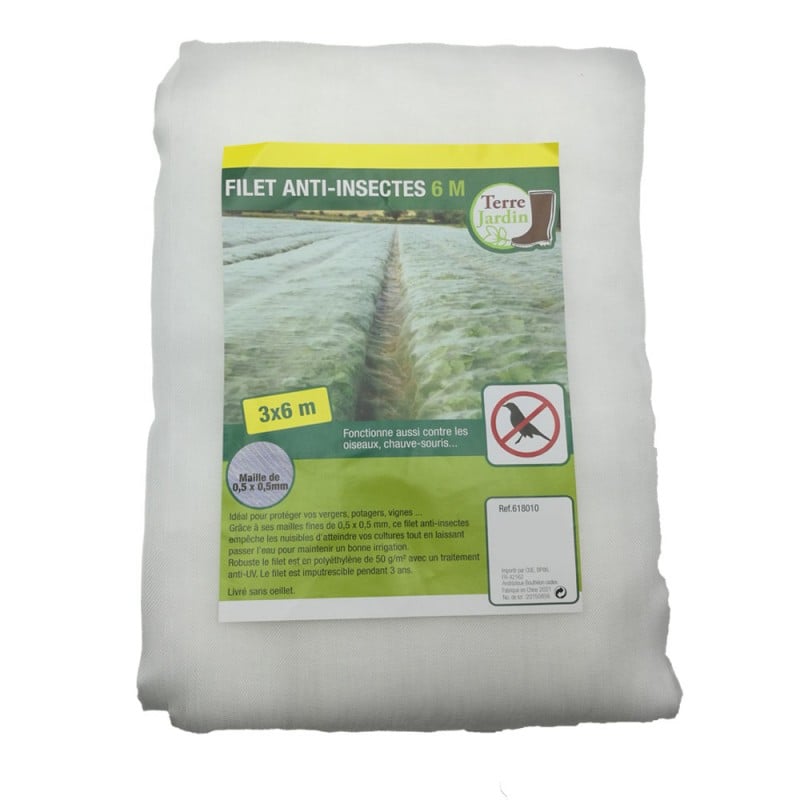 Filet Anti Insecte, 3 X 6 M Filet De Protection Anti-insectes