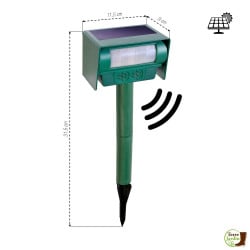 Anti chat et nuisible solaire à ultrasons (1)