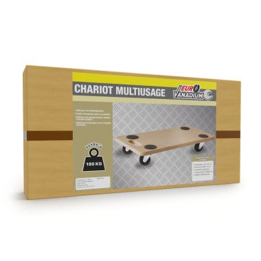 Plateau roulant à roulettes (2)