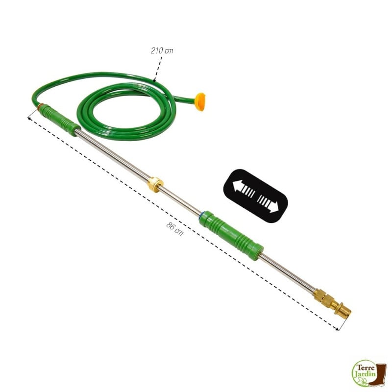 Lance de pulvérisation avec pompe à main (1)