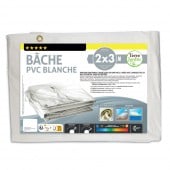 Bâche PVC premium blanche 300g m2 (2)