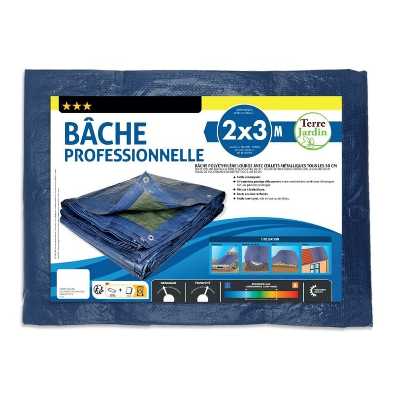 Bâche professionnelle 120g/m2