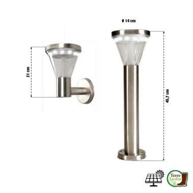Lampe solaire de jardin 13 LED (1)