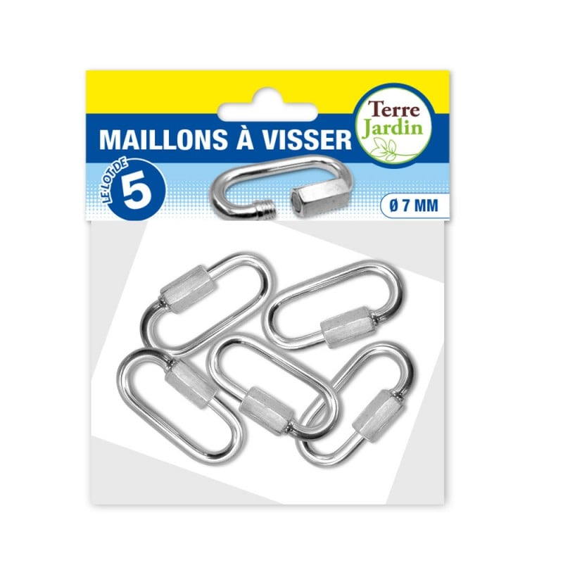 Maillon à visser x5