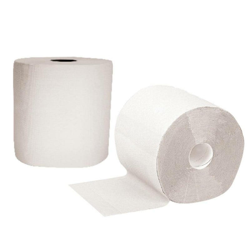 Rouleau essuie tout industriel Dry tissu 1 pli 26x35cm - 129m