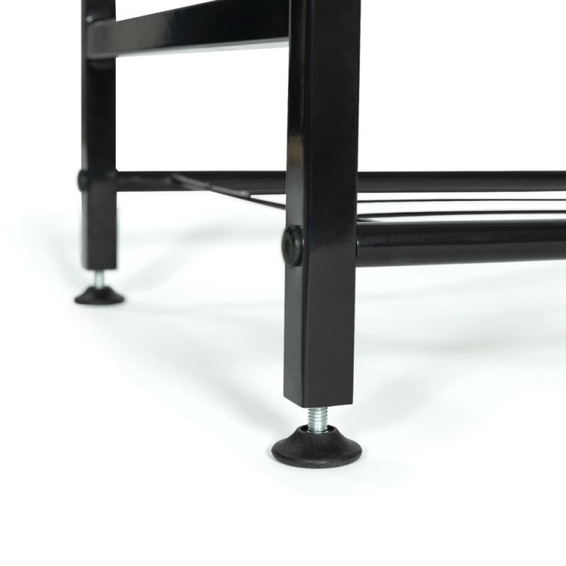 Étagère à chaussures style industriel - 4 niveaux (2)