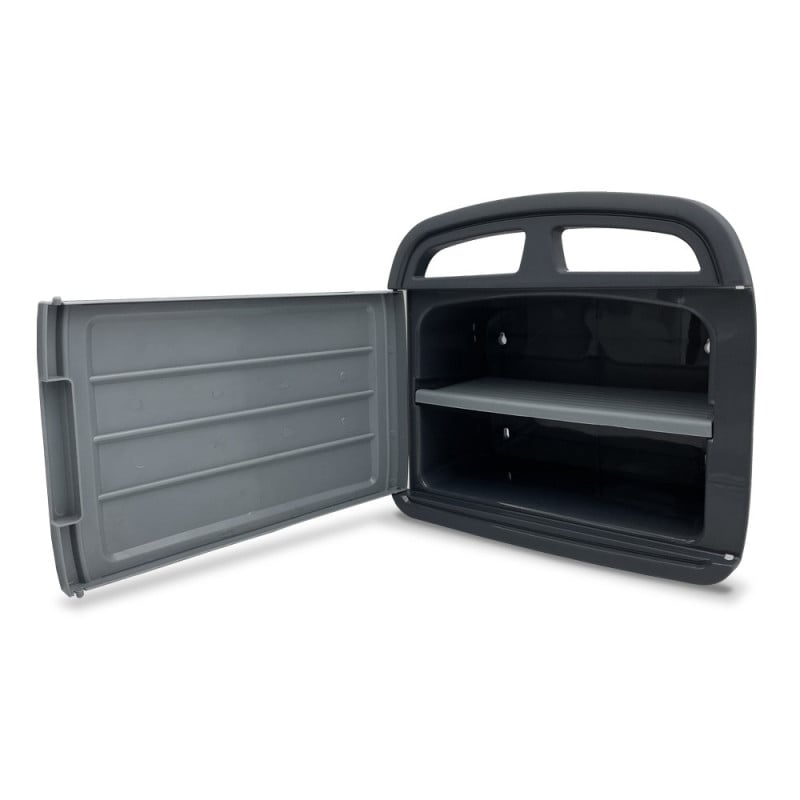 Support mural d'enroulage avec armoire pour tuyau d'arrosage (3)