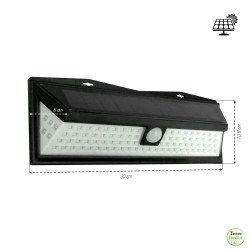 Applique murale solaire avec détecteur de mouvements - 600 lumens (1)