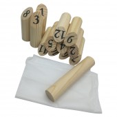 Quilles finlandaises Jeu de quilles nordique en bois