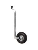 Roue jockey gonflable