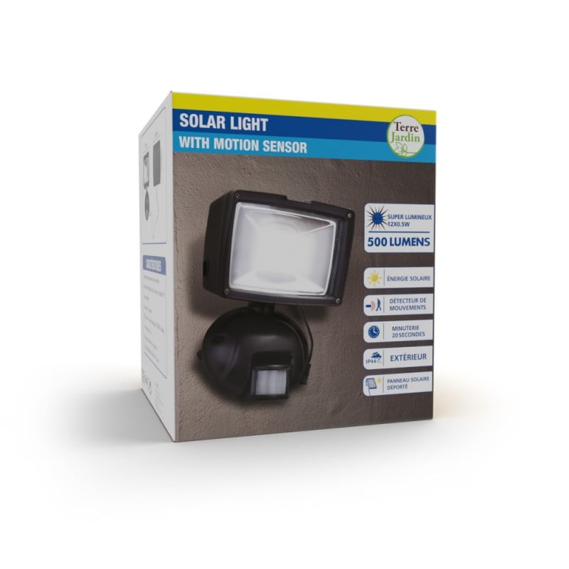 PROJECTEUR DETECTEUR DE MOUVEMENTS à energie solaire 54 LED, Equipement  maison, Entretien de jardin