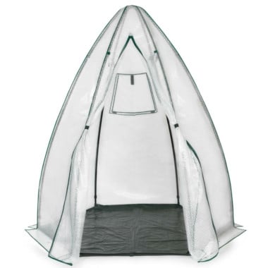 Serre quatre saisons forme dôme "tipi" (2)