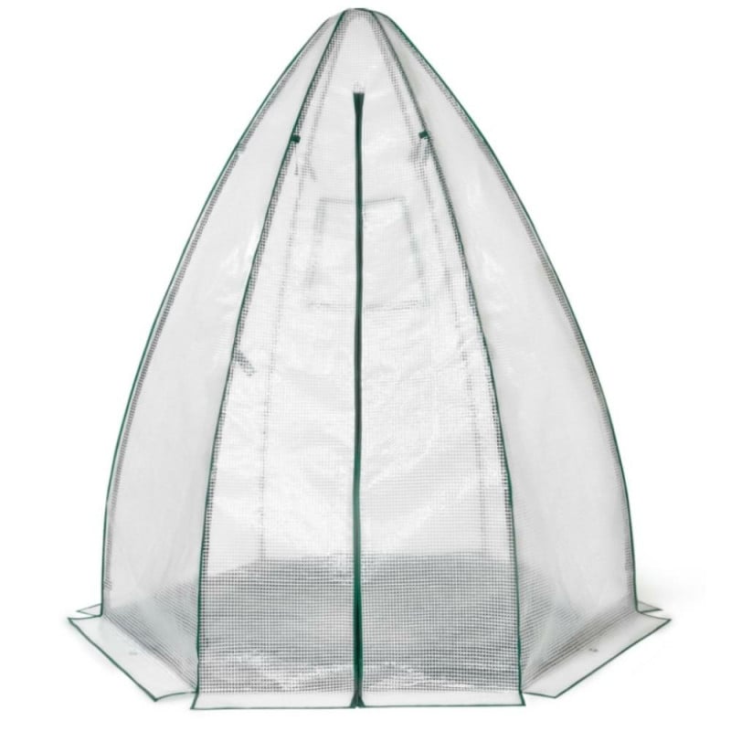 Serre quatre saisons forme dôme "tipi" (3)