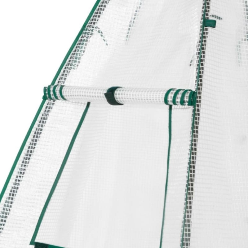 Serre quatre saisons forme dôme "tipi" (4)