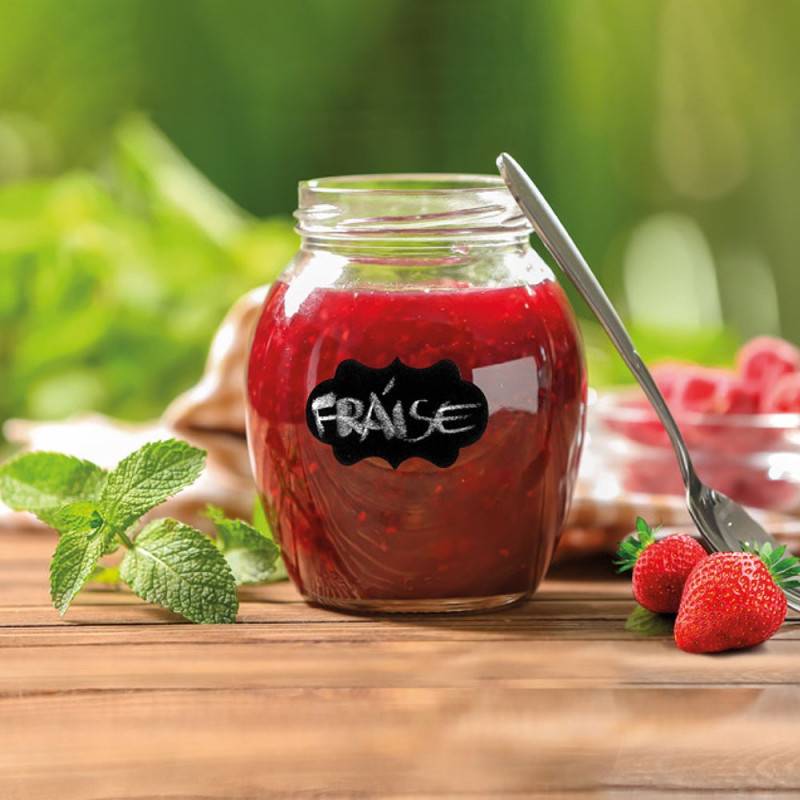 Étiquettes pour bocaux- Lot de 100 (1)