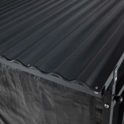 Étagère à bûches 185 x 190 cm avec housse de protection (4)