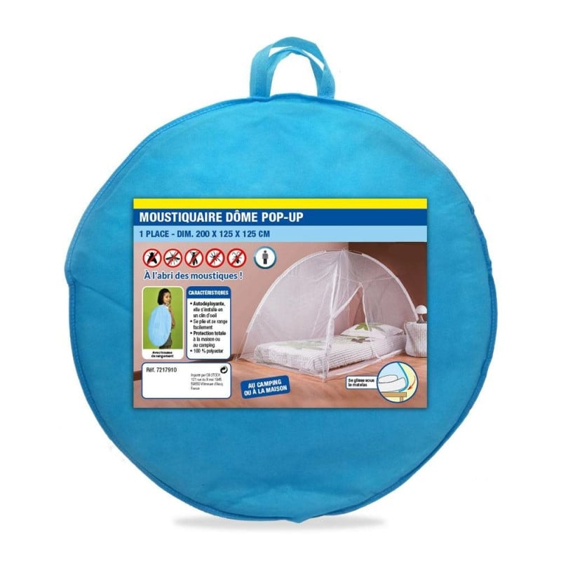 Moustiquaire dôme "popup" pour lit (6)