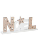 Mot décoratif "Noël" en bois à poser