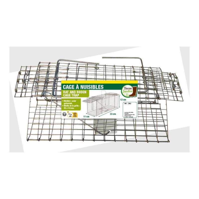 Cage à nuisibles double entrée petit modèle (2)
