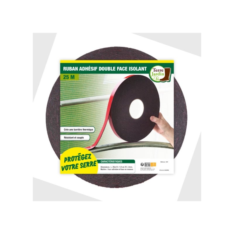 Ruban adhésif isolant pour bâche de serre (2)