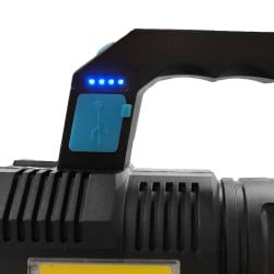 Lampe torche portable 200 Lumens, rechargeable USB, norme IP 44 (2)