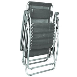 Fauteuil transat pliant avec accoudoirs (1)