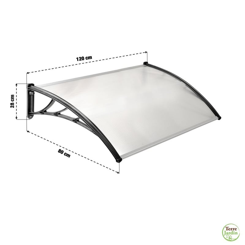 Marquise de porte auvent de porte (2)